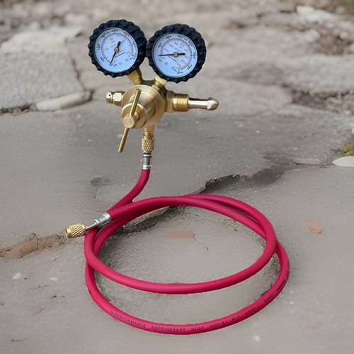 Nitrogen dual gas - gas, regulator