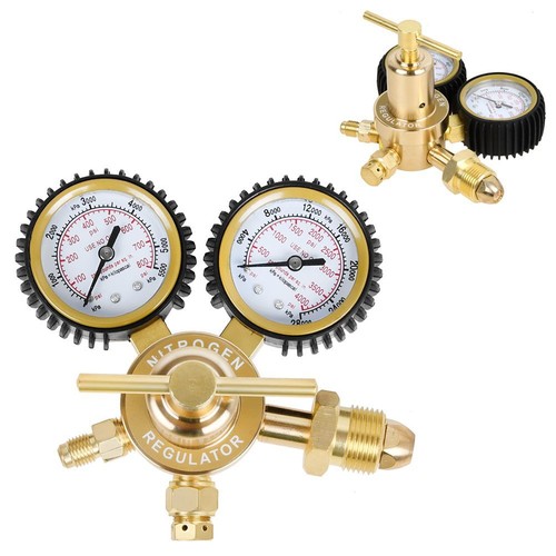 Brass nitrogen regulator - brass,
